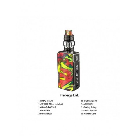 VOOPOO Drag 2 Kit With Uforce T2 Tank