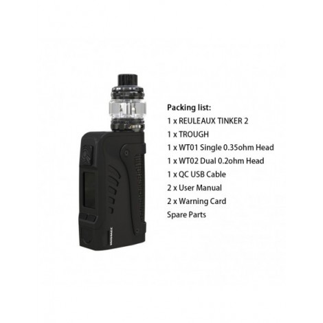 Wismec Reuleaux Tinker 2 Waterproof Kit 200W