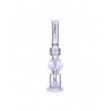 Chill Glass The Eris Quad Ball Chamber Sprinkler Perc Bong 21 Inches