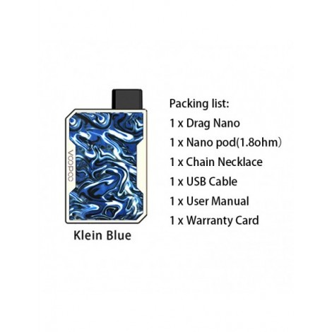 VOOPOO Drag Nano Kit 750mAh Pod System Starter Kit