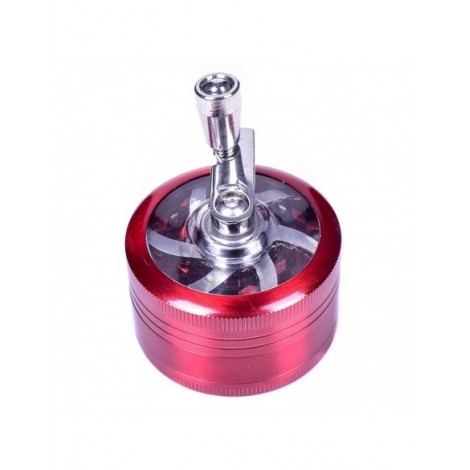 The Cutter Hand Cranked Three Piece Grinder 50mm