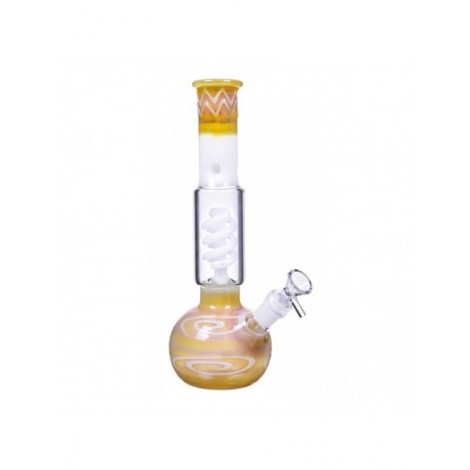 Coil Perc Perc Round Base Bong 12 Inches