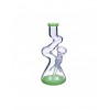 The Goliath Curved Neck Double Zong Bong 8 Inches