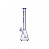 Bougie Glass Narrow Neck Beaker Bong 16 Inches