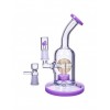 The Attraction Titled Showerhead Perc Bong & Dab Rig 7 Inches