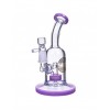 The Attraction Titled Showerhead Perc Bong & Dab Rig 7 Inches