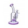 The Attraction Titled Showerhead Perc Bong & Dab Rig 7 Inches