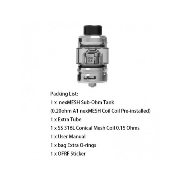 OFRF NexMESH Sub Ohm Tank